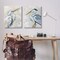 Stupell Industries White Egret Blue Heron 2 pc Canvas Wall Art Set Design by Yvette St. Amant